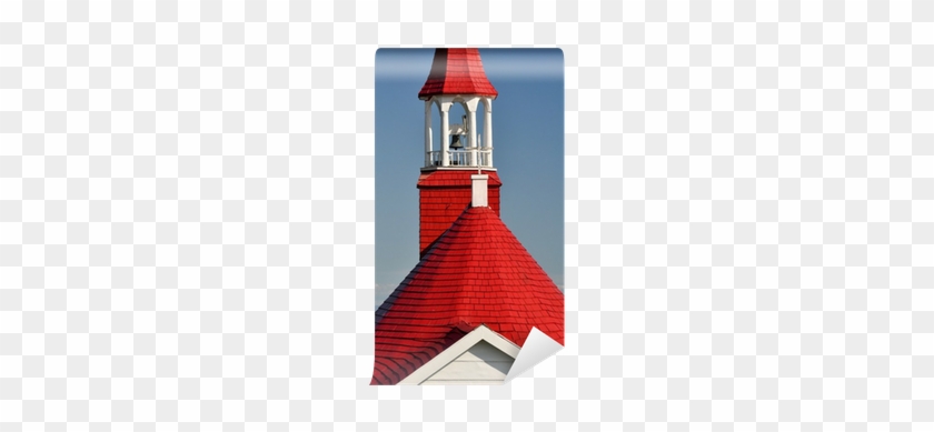 Roof Of Tadoussac Chapel Wall Mural • Pixers® • We - Lighthouse #828162