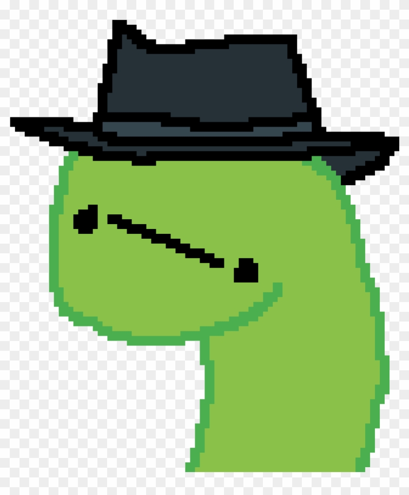 Turtle In A Fedora - Cartoon #828181