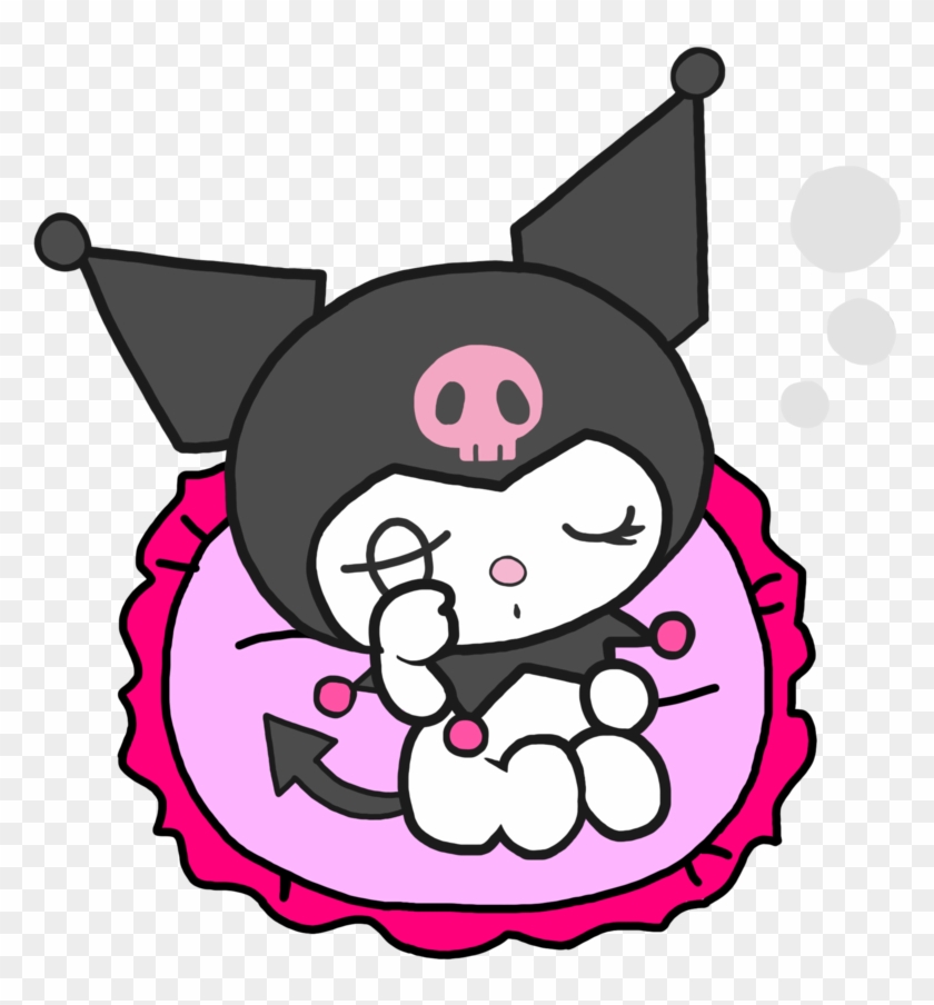Kuromi 6 Photo Stickertransparent Overlay By Mcjjang-d7re2nj - Cartoon #828274