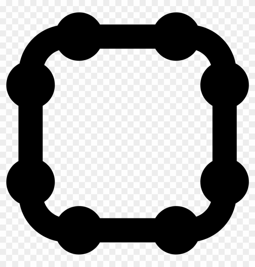 Rounded Rectangle Stroked Icon - Icon #828397