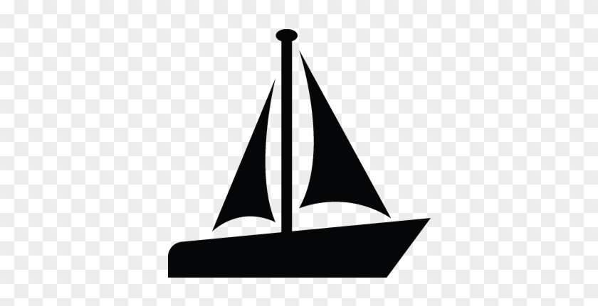 Boat, Sail, Sailboat, Motor Boat, Sailing Icon - Sailboat #828485