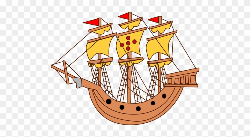 Sailing Ship Clipart Doctor - Barco Heraldica #828530