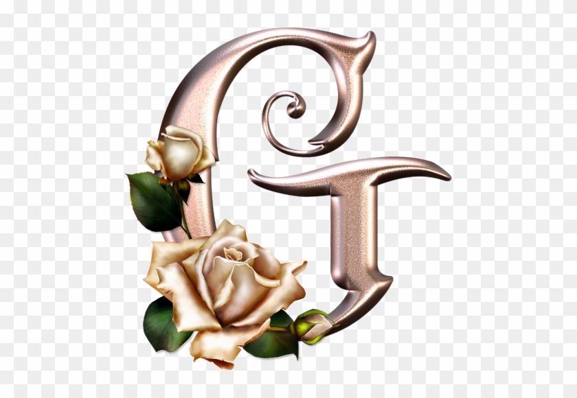 Alfabeto Rosa Con Rosas - Alphabet #828564