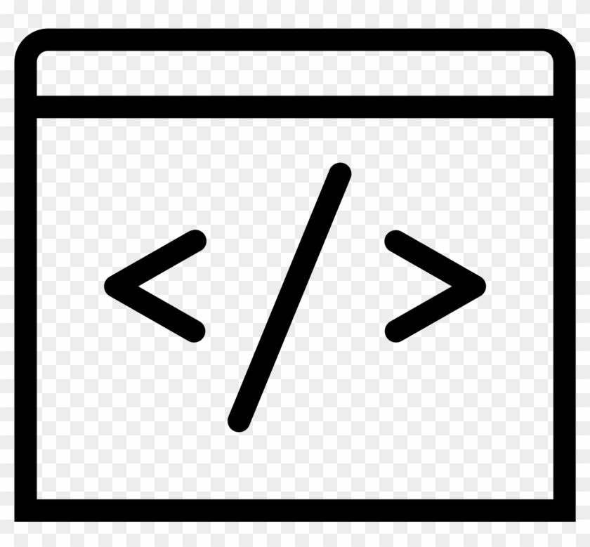 This Icon Features A Box With A Bar On Top Of It - Code Icon #828675