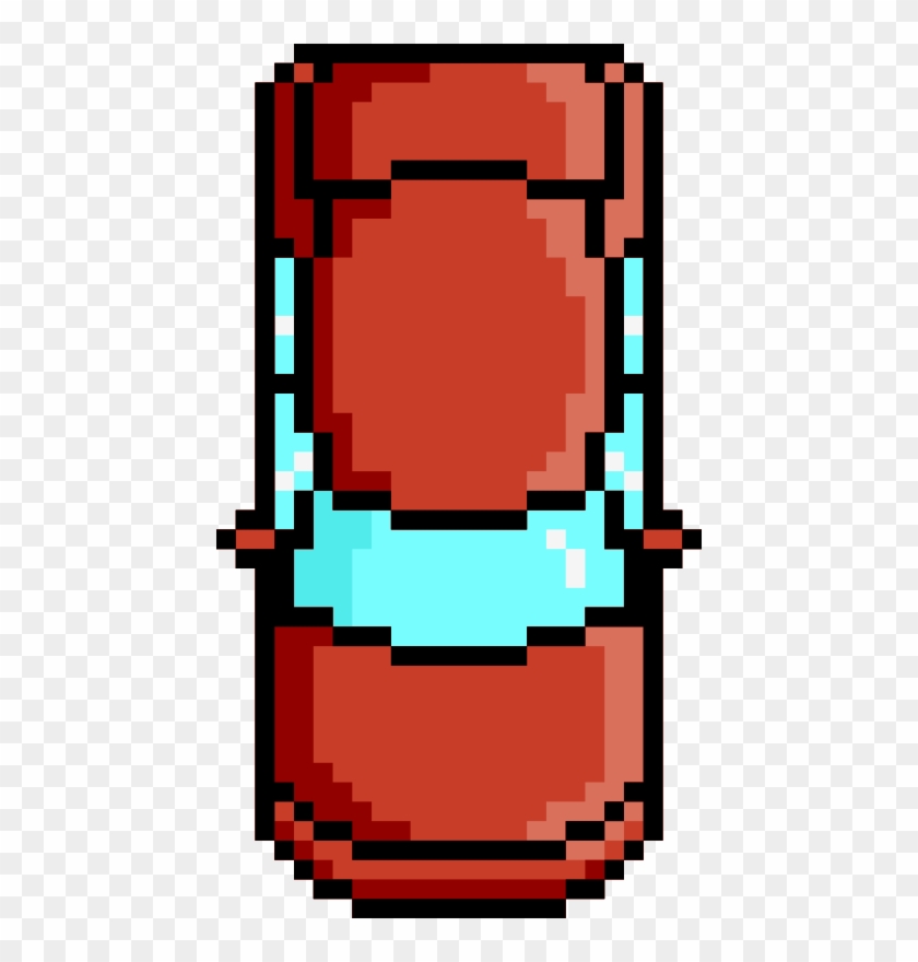 Medium Image - Car Pixel Art Top View #828673