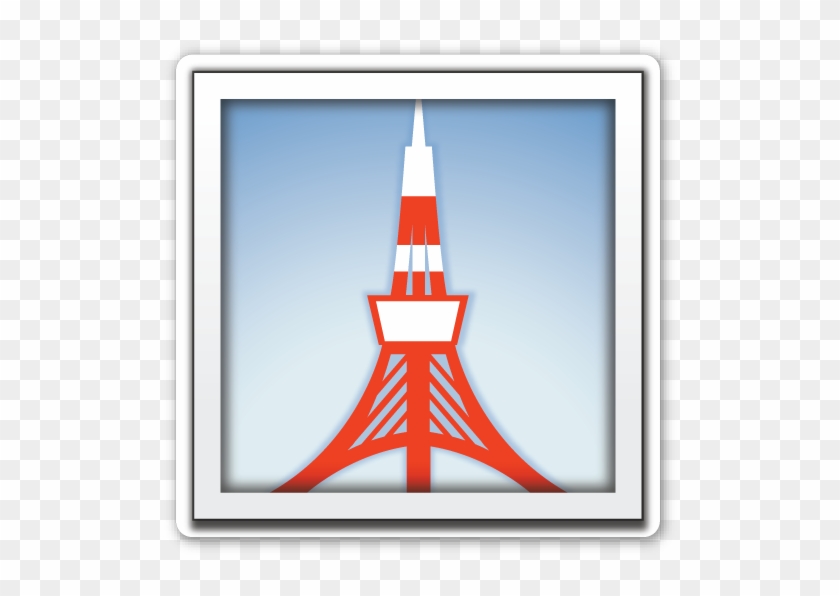 Tokyo Tower - Tokyo Tower Emoji #828704