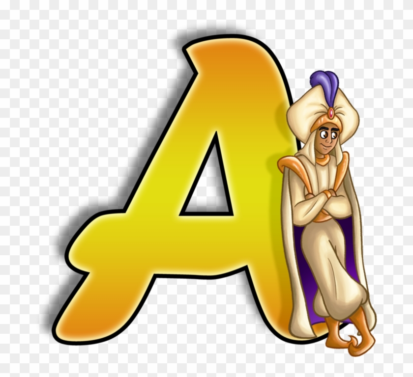 A Is For Aladdin By Martinsgraphics - Cartoon #828818