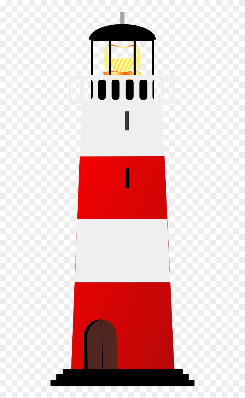 Lighthouse Sea Light Beach Png Image - Lighthouse Clip Art #828868