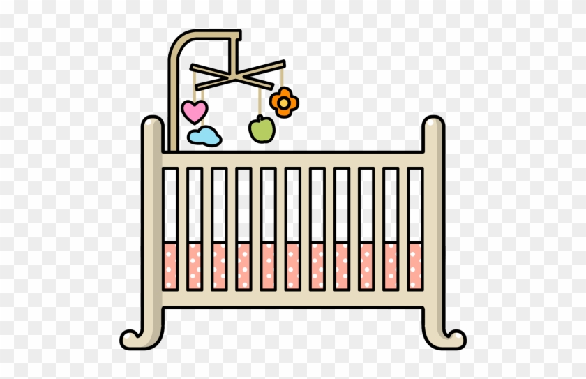 Baby Crib Clipart - Cot Clipart #828967