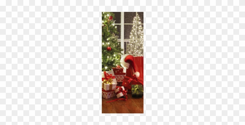 Banner Steffen 75 X 180 Cm - Hell Beleuchteter Weihnachtsbaum Mit Losen Postkarte #828989