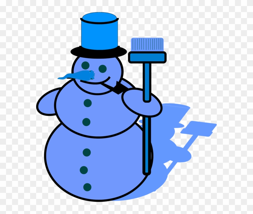 Yellow - Snowman Drawing #829006