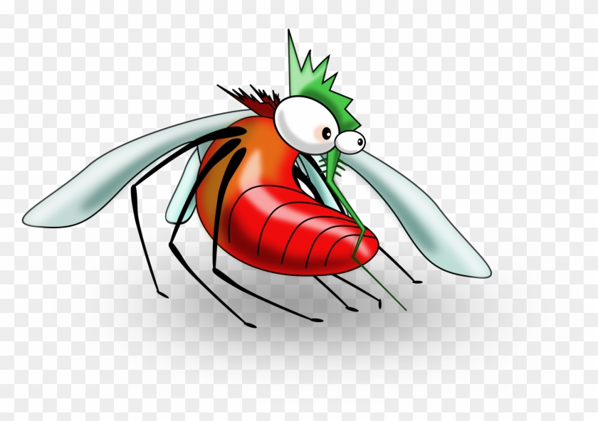 This Free Icons Png Design Of Fat Blood-drunken Mosquito - Mosquito Cartoon Fungi Png #829078