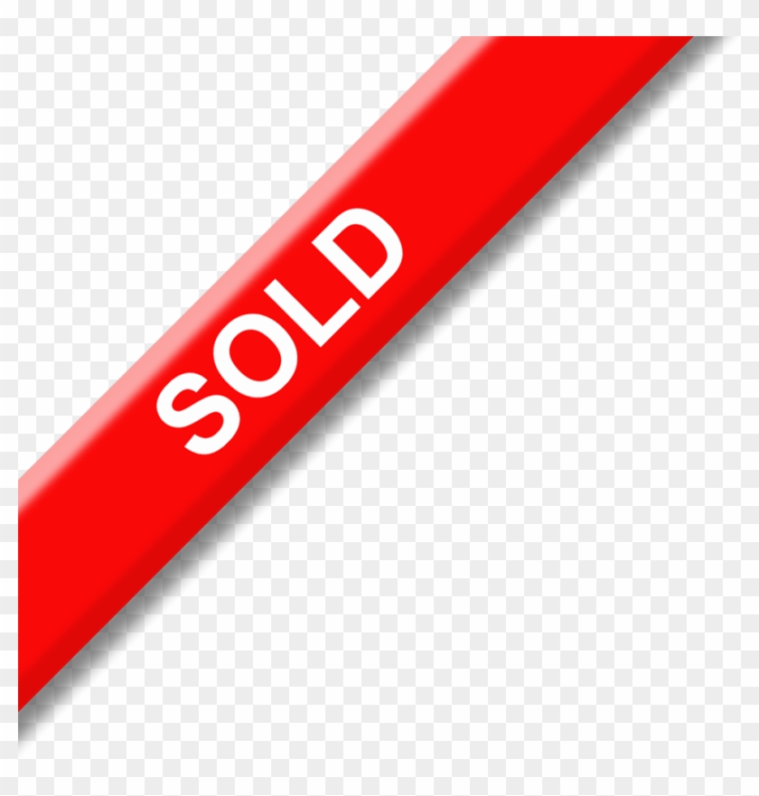 Sold Banner Clip Art - Sold Out Transparent #829102