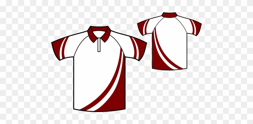 Burgundy - White Polo Shirt Designs #829163