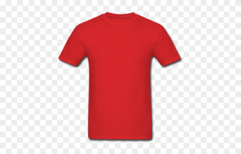 Red Round Neck Shirt #829245
