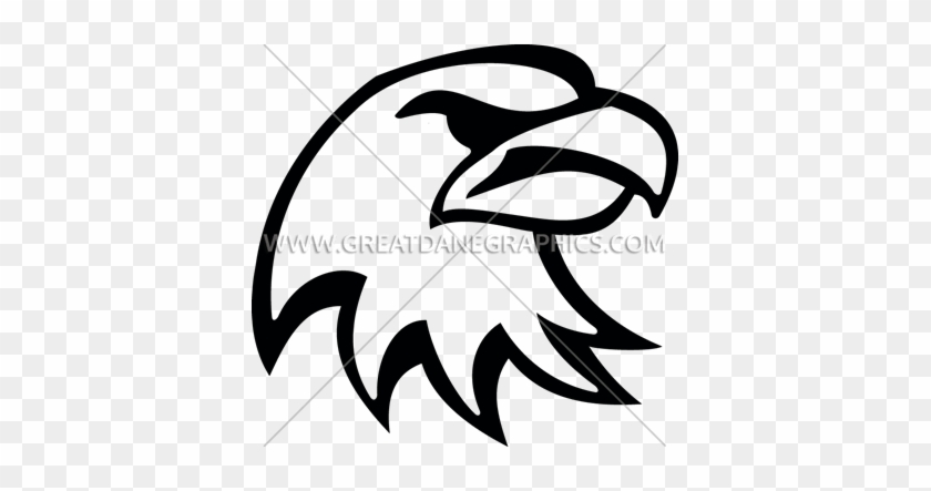 Angry Eagle Head - Crescent #829353