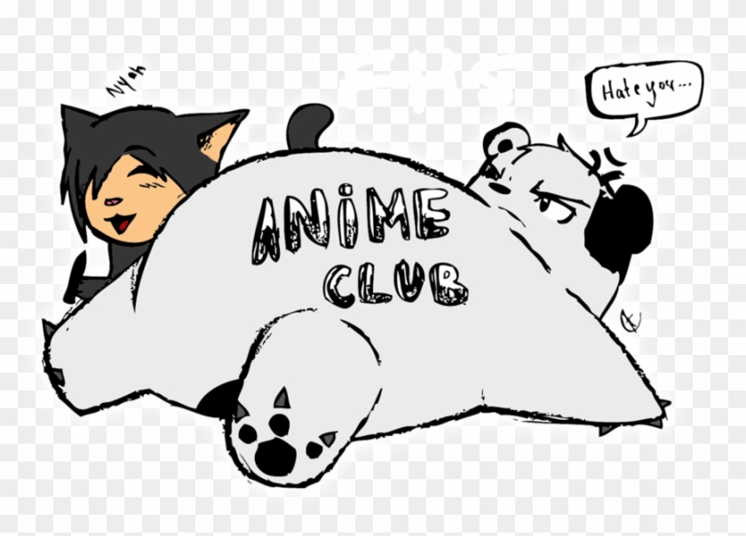 Fhs Anime Club T-shirt Design By Morthmkoturma - Cartoon #829368