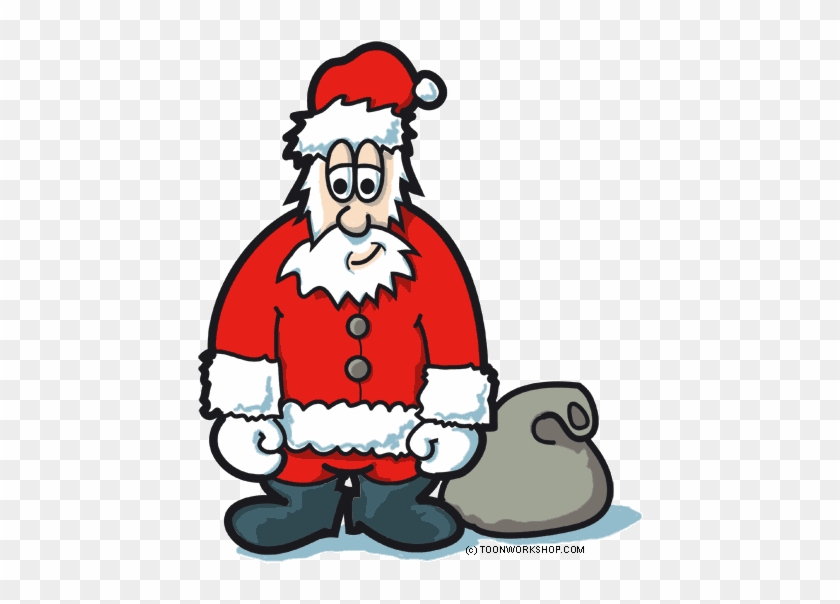 Free Santa Claus Clip Art - 10 Lines On Christmas #829393