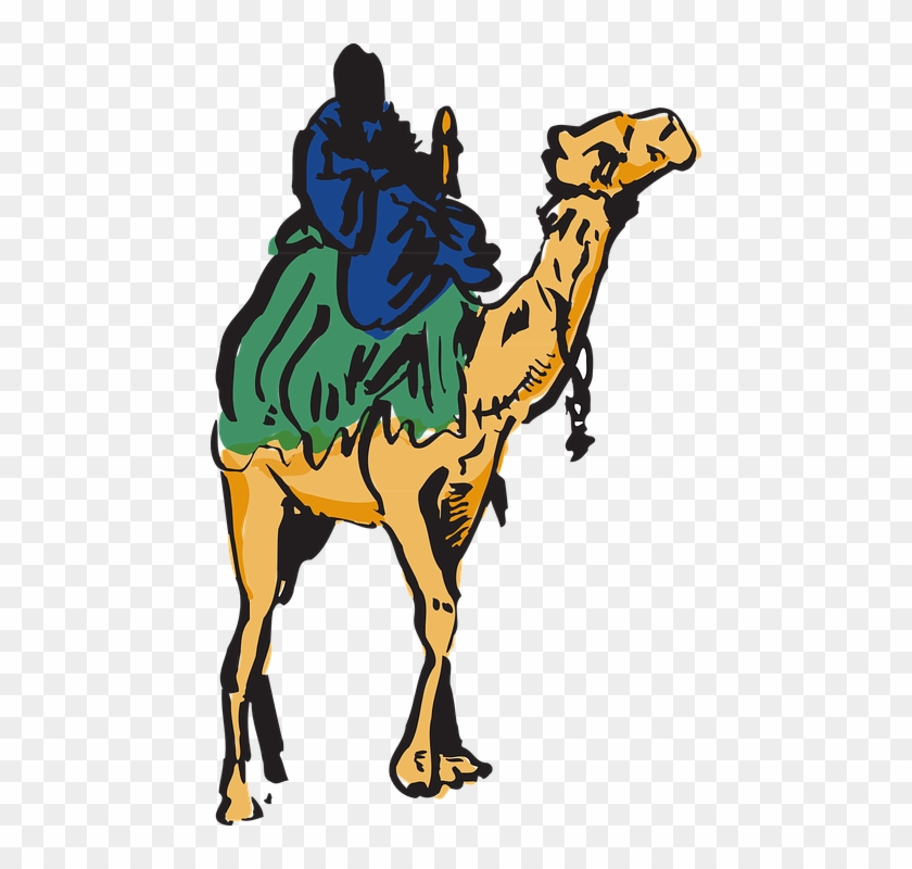 Camel Caravan Clipart Unta - Ride A Camel Png #829431