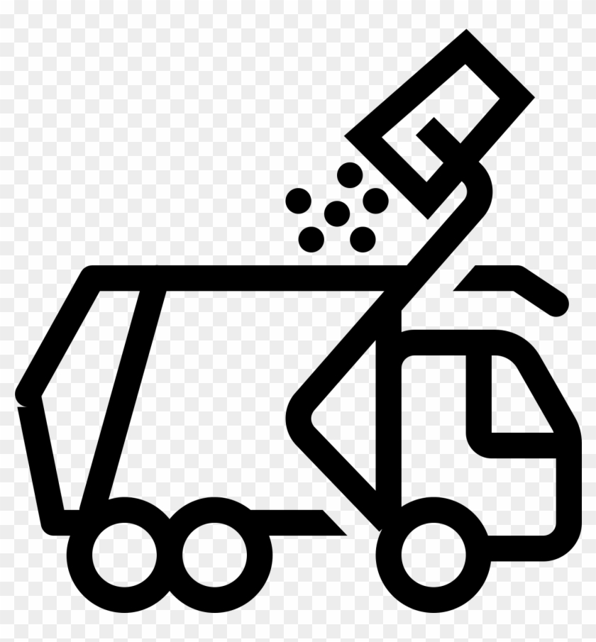 Trash And Recycling - Garbage Truck Icon Png #829482