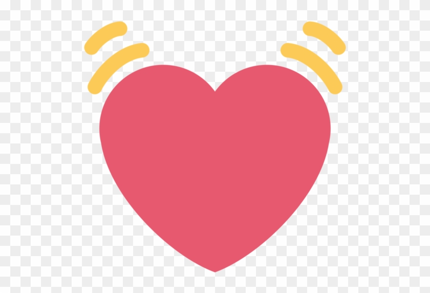 Twitter - Twitter Heart Emoji Transparent #829497
