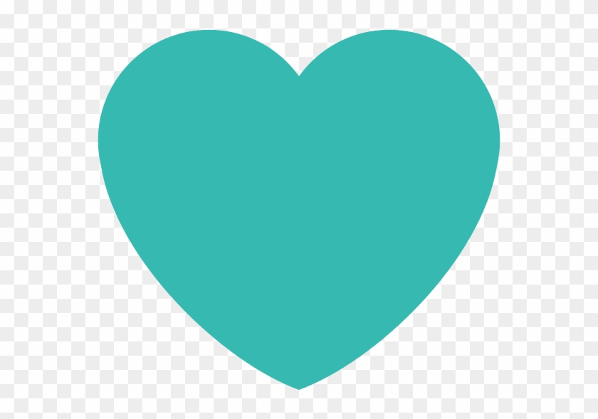 Teal Heart Discord Emoji - Teal Heart Clipart #829523