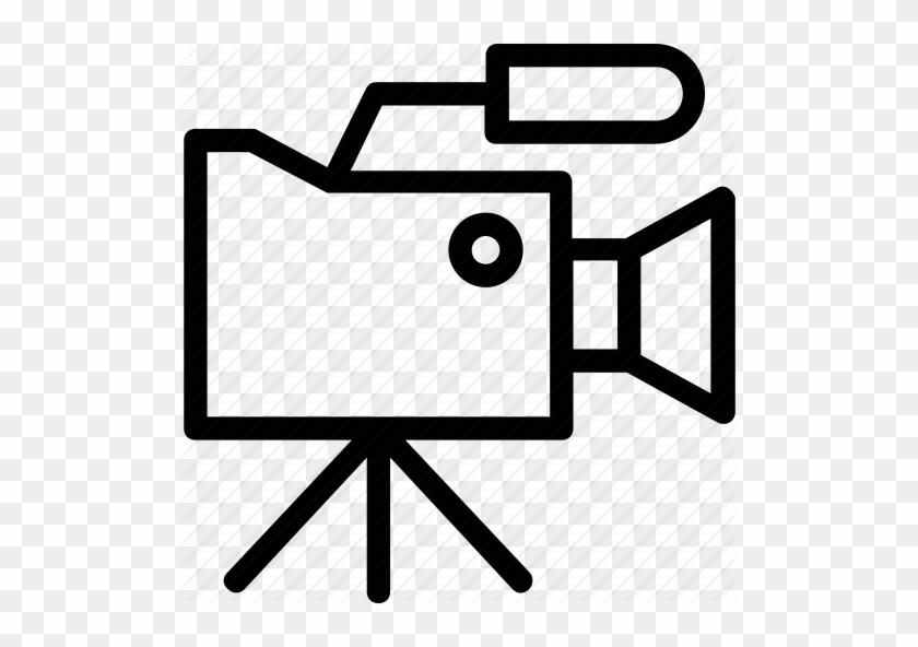 Video Camera Clipart Film Camera - Film Camera Icon #829612