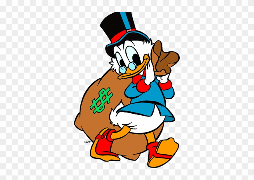 Scrooge Clip Art - Scrooge Mcduck Clipart #829623