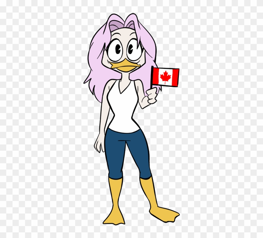 Ducktales Awoo Hoo By Miss Mal - Canada Flag #829652