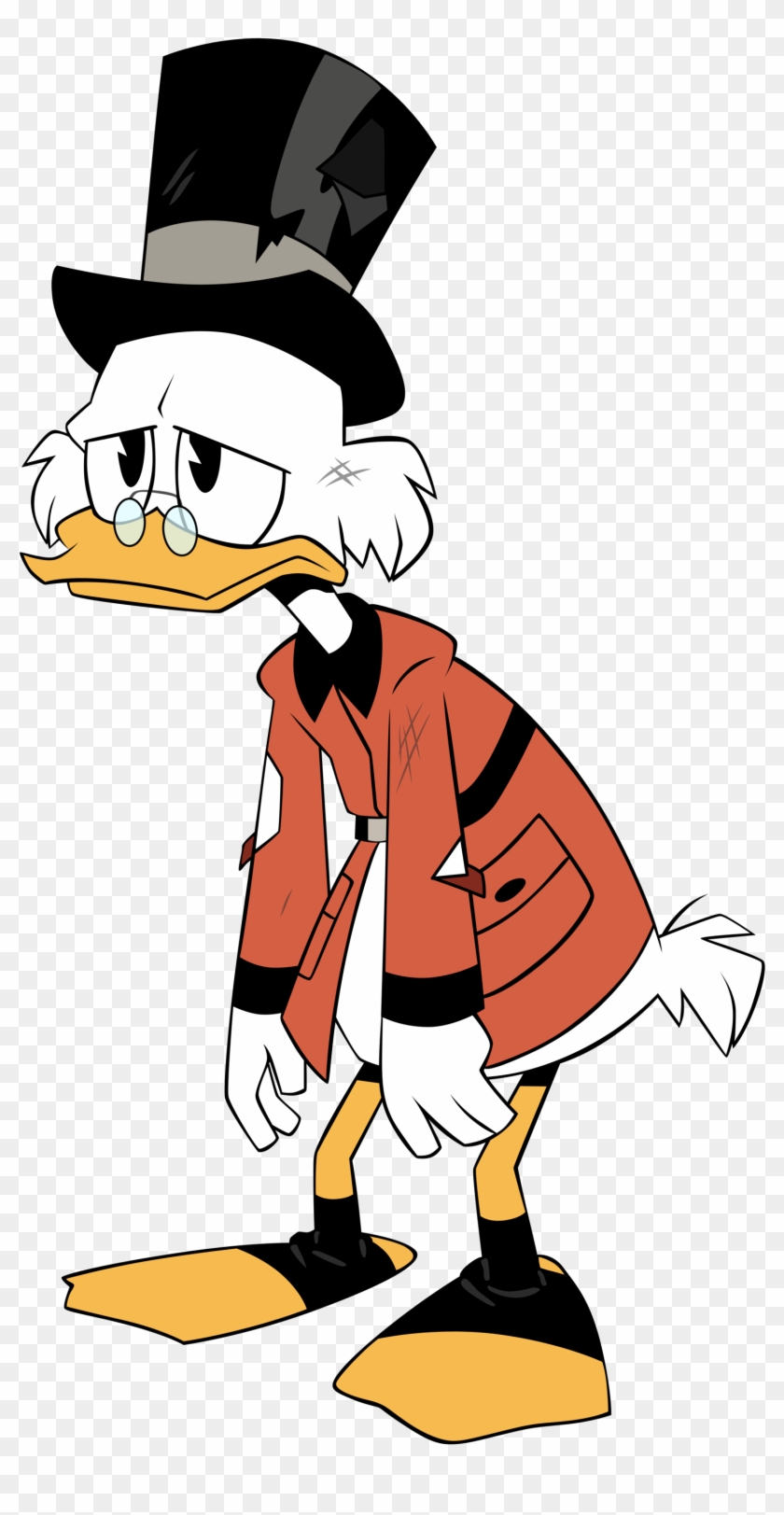 Uncle Scrooge Vector By Jubaaj - Scrooge Mcduck #829664