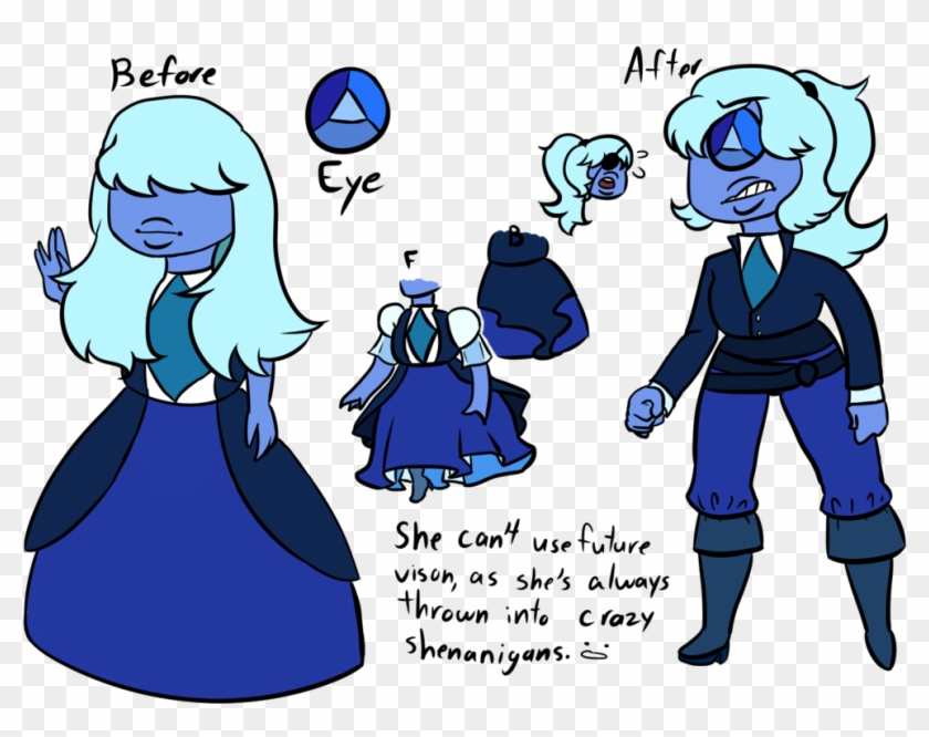 Steven Universe By Cinnabad - Steven Universe Pirate Sapphire #829679