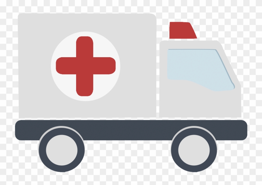 Ambulance Icon - Ambulance Flat Png #829681