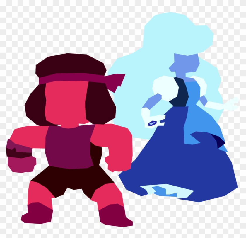 Top Images For Steven Universe Forms Deviantart On - Steven Universe Sapphire And Ruby To Together #829683