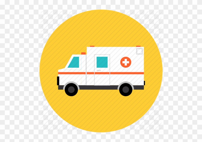 Emergency Medical Stations - Ambulance Flat Icon #829731
