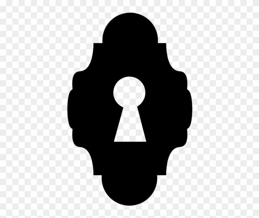 Keyhole Png Free Download - Fechadura Desenho Png #829772