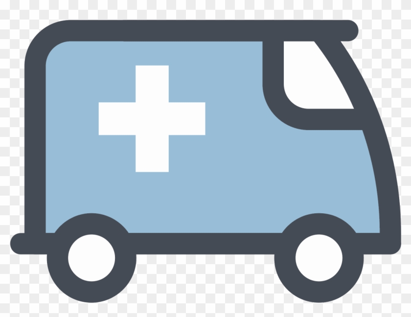 Hospital Wagon Without A Siren Icon - Truck Png #829787
