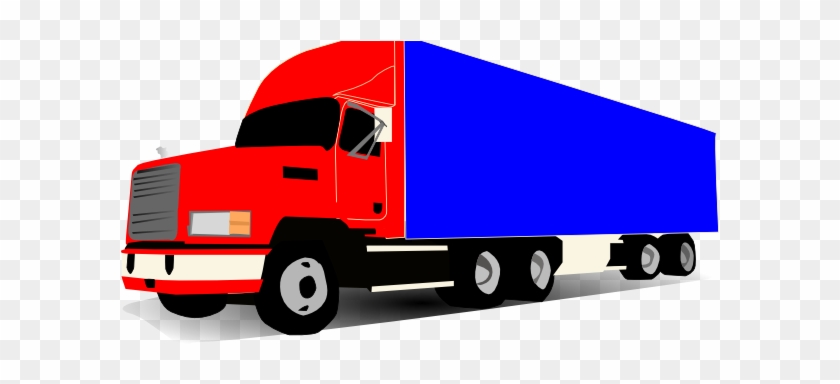 Shipping - 18 Wheeler Clip Art #829815