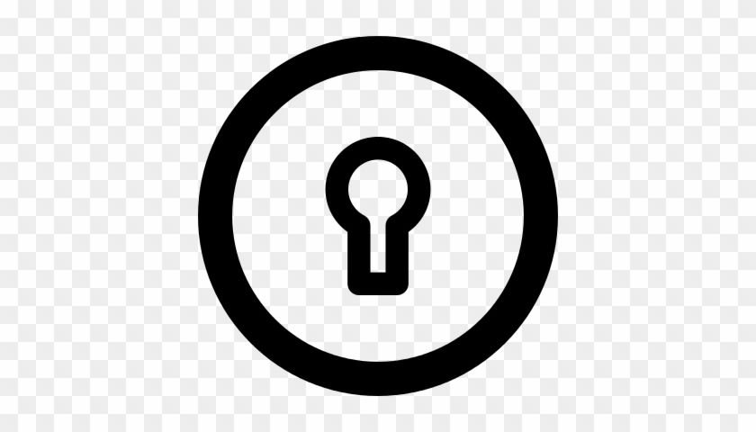 Round Keyhole Vector - Ea Logo Png #829827