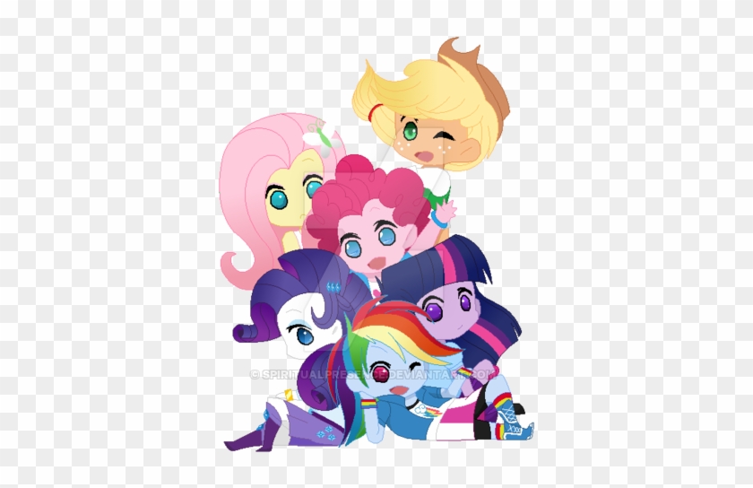 Chibi Eqg M6 By Spiritualpresence - My Little Pony: Equestria Girls #829962