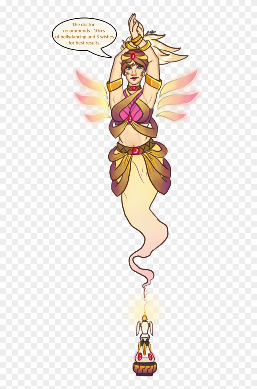 Genie Fanskin Mercy By Paristhedragon - Mercy Fanskin #830114
