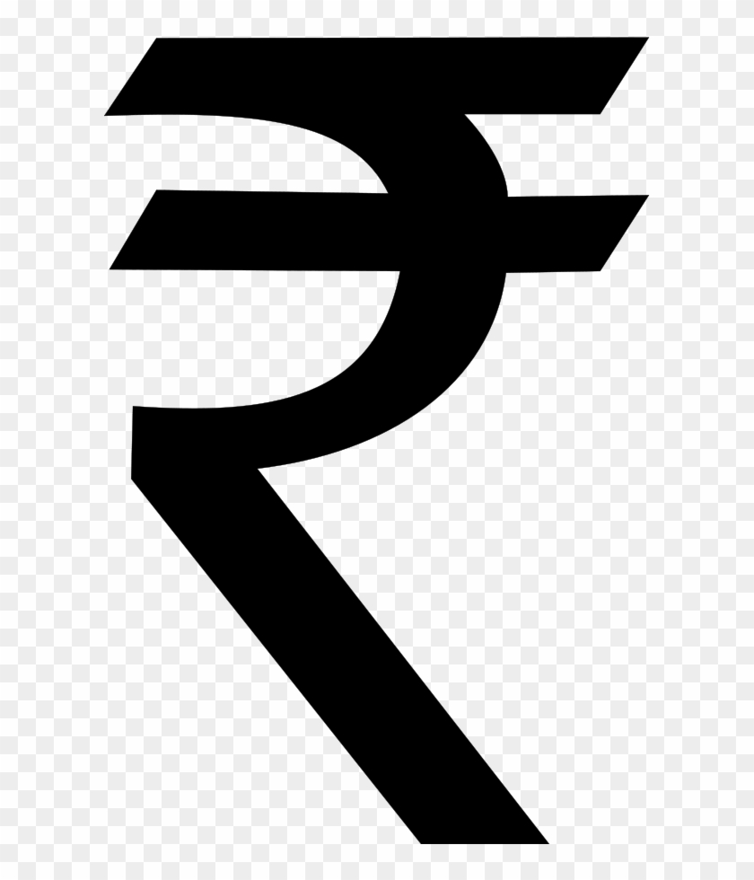 Rupee Symbol Png Clipart - Indian Rupee Symbol #830135