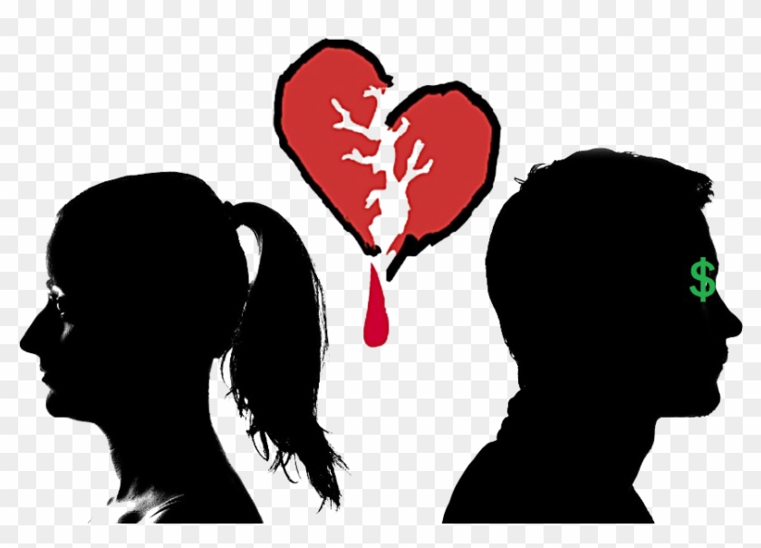 Break Up Png Clipart - Broken Heart #830142