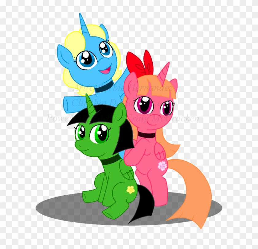 Powerpuff Ponies By Clipchip Powerpuff Ponies By Clipchip - The Powerpuff Girls #830154