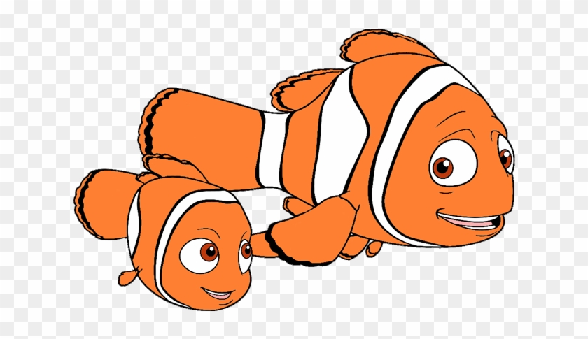 Squishy Nemo Clipart Image - Nemo And Marlin Clipart #830274