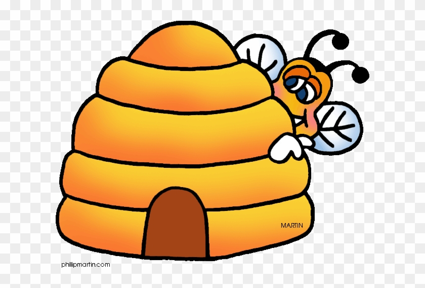 Beehive Gallery For Bee Hive Clip Art Image - Honey Bee Hive Clip Art #830293