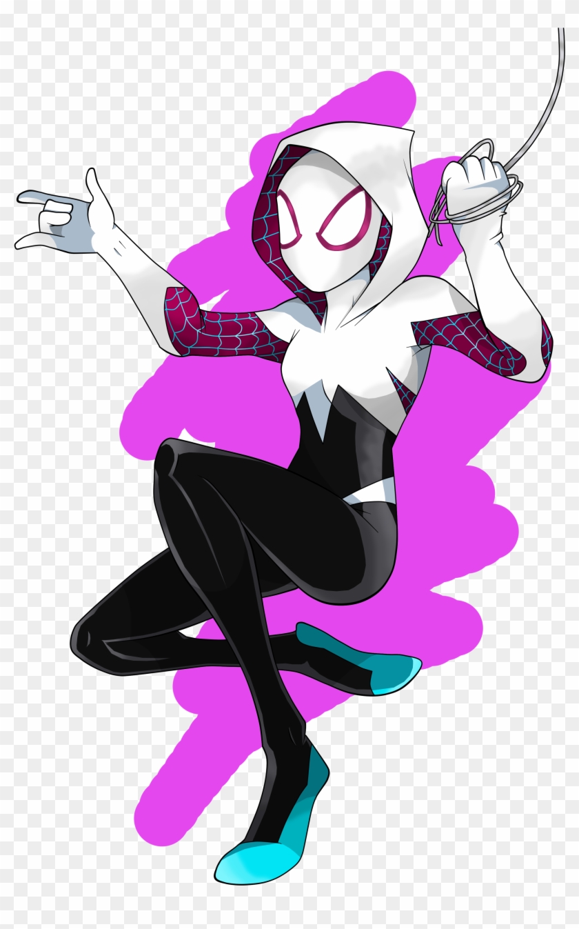 Showing Post & Media For Cartoon Spider Gwen - Spider Gwen Transparent Png #830438