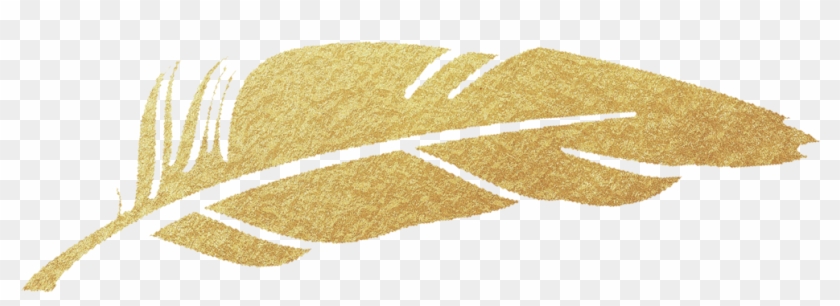 Golden Feather - Gold Feather Clip Art #830537