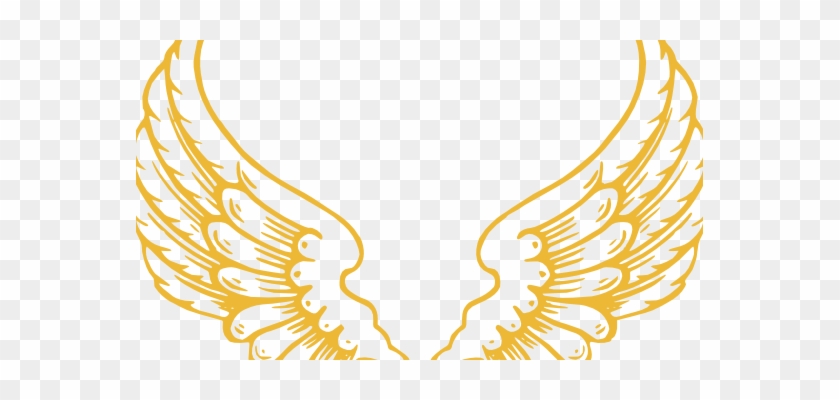 Golden Feather Initiative - Angel Wings And Halo #830613