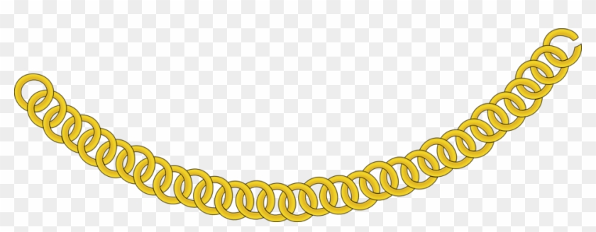 Gold Chain - Gold Chain Clipart #830654