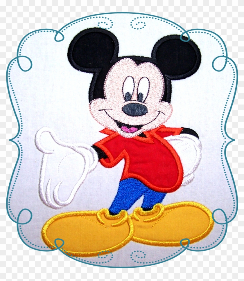 mickey mouse applique machine embroidery design pattern instant download mickey mouse
